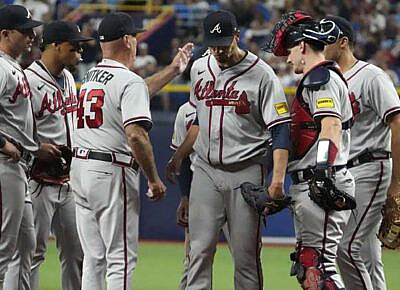 Atlanta Braves vs Tampa Bay Rays 7-8-2023