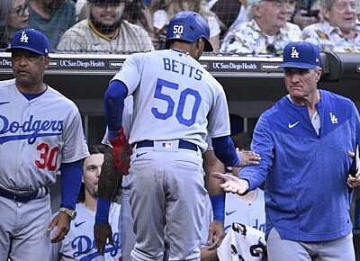 Los Angeles Dodgers vs San Diego Padres