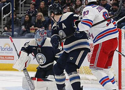 Columbus Blue Jackets vs New York Rangers 2-28-2024