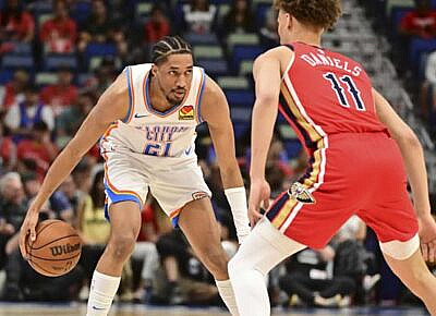 Oklahoma City Thunder vs New Orleans Pelicans 4-29-2024