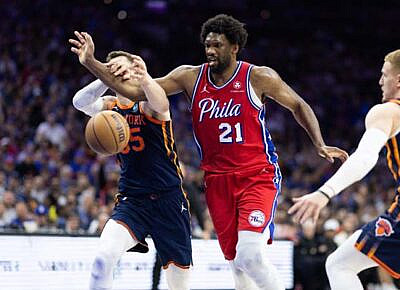 Philadelphia 76ers vs New York Knicks 4-30-2024