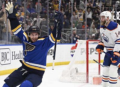 St Louis Blues vs Nashville Predators 4-4-2024