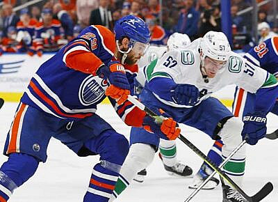 Edmonton Oilers vs Vancouver Canucks 5-20-2024