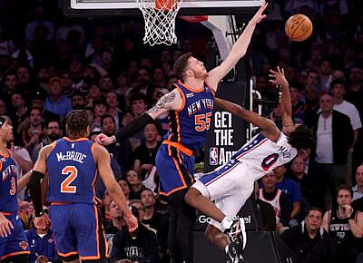 New York Knicks vs Philadelphia 76ers 4-2-2024